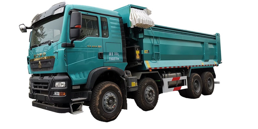 SINOTRUK HOWO 8X4 22 CBM 25 CBM 28 CBM TX DUMP TRUCK 400hp 430hp Algeria