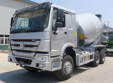 SINOTRUK HOWO 6X4 Concrete Mixer Truck Cement Mixer Trucks 8 CBM 10 CBM 12 CBM For Ghana