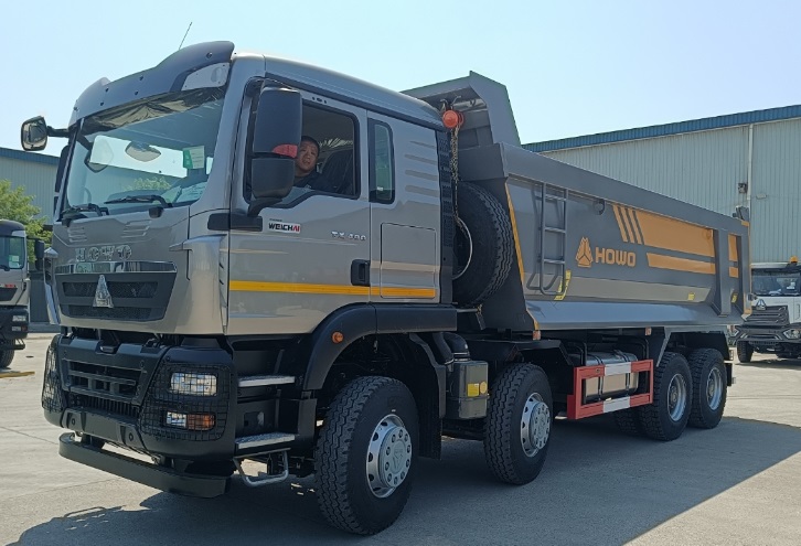 SINOTRUK HOWO 8X4 22 CBM 25 CBM 28 CBM TX DUMP TRUCK 400hp 430hp Algeria