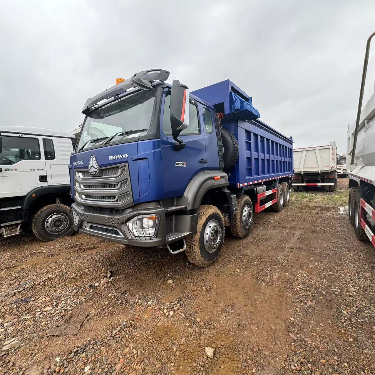 8×4 12 Wheels Tipper Truck For Kenya