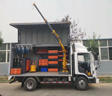 HOWO 4X2 Mobile Maintenance and Service Vehicle